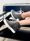 Tiburon Sneaker Wedge in Grey