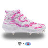 "Tie-Dye" Nike Alpha Huarache Elite 2 Mid Cleats