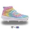 "Tie-Dye" Nike Alpha Huarache Elite 2 Mid Cleats