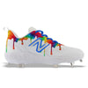 "Tie-Dye Drip" New Balance Fresh Foam X 3000 V6 Cleats by Stadium Custom Kicks