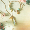 7 Days Goal Tracker Boxed Bracelet - Turquoise and Gold Believe Achieve Move each day - by Demdaco by DoodleBug's