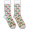 Tlc Logo Repeat [Socks] by Rock Band Apparel