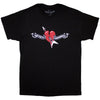 Tom Petty & The Heartbreakers Heart Logo [T-Shirt] by Rock Band Apparel