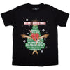 Tom Petty & The Heartbreakers Merry Christmas [T-Shirt] by Rock Band Apparel