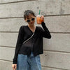 Cardigan For Women Long Sleeve Cardigan Summer Cropped Cardigan Knitted V neck Thin Ice Silk Sweaters Sunscreen Shirt Tops by Stevvex