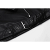 PU Faux Leather Jacket Women Loose Sashes Casual Biker Jackets Outwear Female Tops BF Style Black Leather Jacket Coat by Stevvex