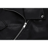 PU Faux Leather Jacket Women Loose Sashes Casual Biker Jackets Outwear Female Tops BF Style Black Leather Jacket Coat by Stevvex