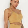 Push Up Sports Tops Fitness For Women And Girls Sport Female Sport Gym Top Padded Gym Brassiere Sports by Stevvex