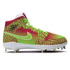 "Toxic Heat" Jordan 1 Retro Cleats by Stadium Custom Kicks