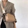 Trendy Designer Leather bag For Ladies And Shoulder Messenger Bags Simple Fashionable Letter Flap Females Crossbody Bag by Stevvex