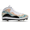 "Tribal" Jordan 10 Retro Cleats by Stadium Custom Kicks