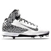 "Tribal" Nike Huarache Pro Mid Metal Cleats by Stadium Custom Kicks