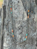 Triple Shot Spiny Oyster Beads Necklace by Wild Junkie