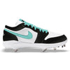 "Turquoise Alternate" Jordan 1 Retro Cleats by Stadium Custom Kicks