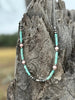 Turquoise And Blush Beaded Necklace by Wild Junkie