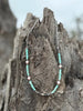 Turquoise And Blush Beaded Necklace by Wild Junkie