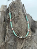 Turquoise And Blush Beaded Necklace by Wild Junkie