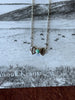 Turquoise Butterfly Concho Chain Necklace by Wild Junkie