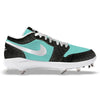 "Turquoise" Jordan 1 Retro Cleats by Stadium Custom Kicks
