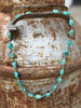 Turquoise Nugget Beaded Necklace by Wild Junkie