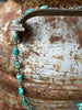 Turquoise Nugget Beaded Necklace by Wild Junkie
