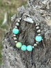 Turquoise Trailblazer Beaded Bracelet by Wild Junkie