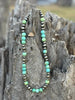 Turquoise Trailblazer Beaded Necklace by Wild Junkie