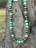 Turquoise Trailblazer Beaded Necklace by Wild Junkie