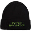 Type O Negative Text Logo [Hat] by Rock Band Apparel
