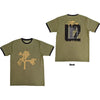 U2 Joshua Tree Europe 1987. [T-Shirt] by Rock Band Apparel