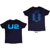 U2 Logo E+I 2018 Tour Dates [T-Shirt] by Rock Band Apparel