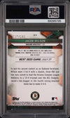 Graded 2023 Topps Bowmans Best Jacob Wilson #TP9 Top Prospects Aqua Lava #/199 Rookie RC Baseball Card PSA 10 Gem Mint