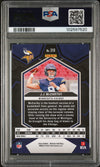 Graded 2024 Panini Mosaic JJ McCarthy #310 Rookie RC Football Card PSA 9 Mint