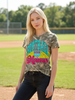Softball Mama Camouflage Graphic Tee - Crafted with Purpose | Everyday Customs Co. by Everyday Customs Co.