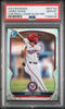 Graded 2023 Topps Bowman James Wood #BCP129 Chrome Prospects Lunar Glow Refractor Rookie RC Baseball Card PSA 10 Gem Mint