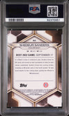 Graded 2023 Topps Bowman U Best Shedeur Sanders #60 Rookie RC Football Card PSA 10 Gem Mint