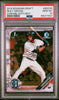 Graded 2019 Topps Bowman Draft Riley Greene #BDC50 Chrome With Bat Rookie RC Baseball Card PSA 10 Gem Mint