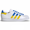 "Ukraine Strong" Adidas Superstar Shoes - Size 9.5 Men's by Stadium Custom Kicks