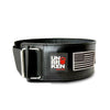 Weightlifting Leather Belt Black