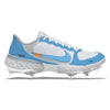 "UNC OW" Nike Alpha Huarache Elite 3 Low Cleats by Stadium Custom Kicks