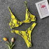 Underwired Bikini Female Swimsuit Women Swimwear Two-Piece V Shape Wire Bikini Set Bather Bathing Suit Women Micro Bikini Set Shiny Metallic 2 Piece Swimsuit Push Up Underwire Swimwear Bathing Suit by Stevvex