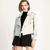 Unique Design Faux Leather Jacket Women Loose Soft Vintage Motorcycle Biker Coat Short Pu Leather Coat Female Punk Autumn Streetwear Outwear by Stevvex