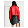 Unique Design Faux Leather Jacket Women Loose Soft Vintage Motorcycle Biker Coat Short Pu Leather Coat Female Punk Autumn Streetwear Outwear by Stevvex