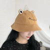 Unique Design Frog Bucket Hat for Women Summer Autumn Plain Female Panama Outdoor Hiking Beach Fishing Cap Sunscreen Woman Sunhat by Stevvex