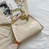 Unique Design Luxury Pattern Zipper Handbags With Stylish Texture Simple and Small Square Bags for Women by Stevvex