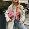 Unique Design Women's Sweater Solid Cross V-Neck Lace Up Bow Jumpers Long Sleeve Cardigan Female Spring Knitted Coat by Stevvex