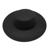 Unique Style Fedora Hats For Women Retro New Trendy Wide Brim Cap For Summer Party Women's Hat Big Fedora Hat Luxury Wedding Hats Flat Top Hat by Stevvex