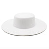 Unique Style Fedora Hats For Women Retro New Trendy Wide Brim Cap For Summer Party Women's Hat Big Fedora Hat Luxury Wedding Hats Flat Top Hat by Stevvex