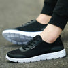 Unisex Summer Sneakers Breathable Casual Shoes Couple Fashion Lace Up Mens Mesh Flats Comfortable Walking Footwear Fashion New Lightweight Casual Sneakers by Stevvex