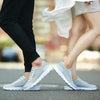 Unisex Summer Sneakers Breathable Casual Shoes Couple Fashion Lace Up Mens Mesh Flats Comfortable Walking Footwear Fashion New Lightweight Casual Sneakers by Stevvex